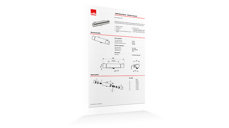 : Oras datasheet tool will generate a PDF with all the information you need.