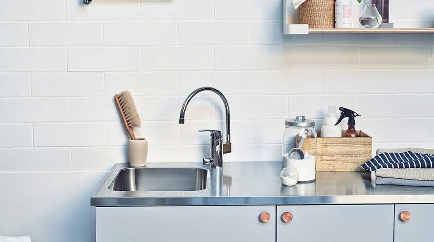 When choosing a faucet for kitchen or bathroom, consider whether or not a dishwasher valve is needed.