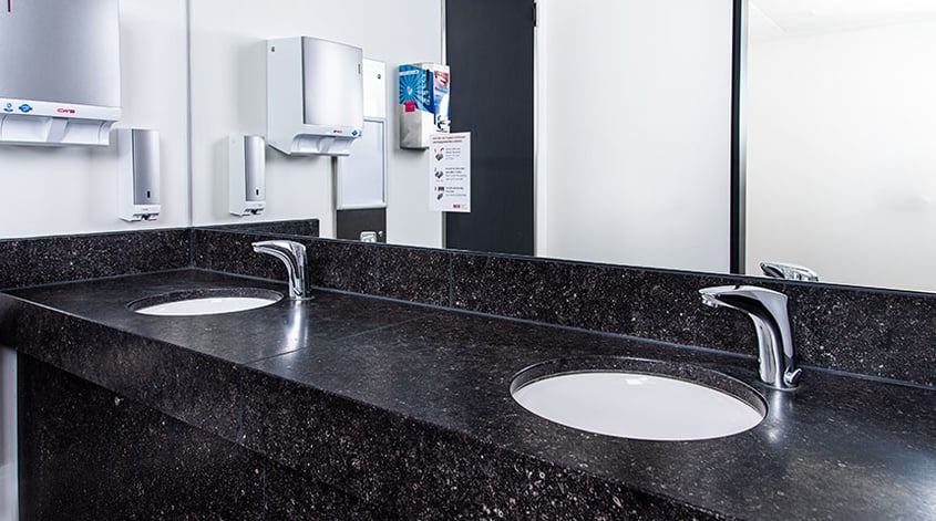 Touchless faucets can significantly reduce the presence of bacteria and viruses sitting on the surface of the faucet.