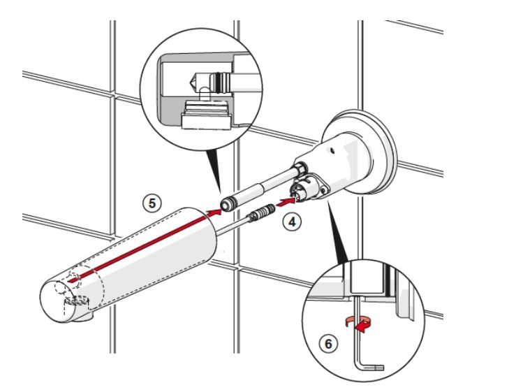 Hur man installerar Oras beröringsfria blandare med utloppspip