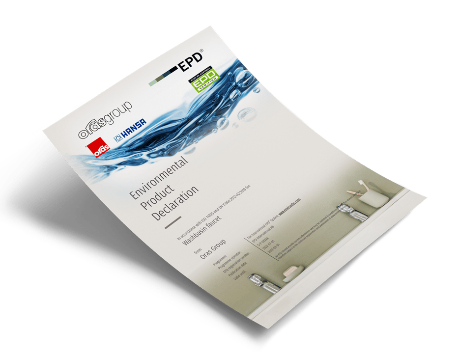 Oras Group leads Nordic competitors in Environmental Product Declarations