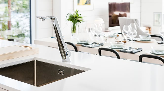 ALESSI Sense by Oras kitchen faucet