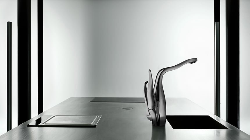  ALESSI Swan by Oras is designed by Mario Trimarchi and is shaped like a swan. 