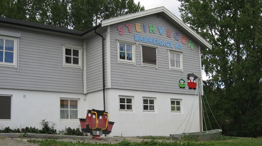 Steinvegenin lastentarha, Norja