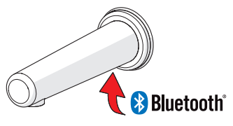 Нові змішувачі позначені логотипом Bluetooth внизу.
