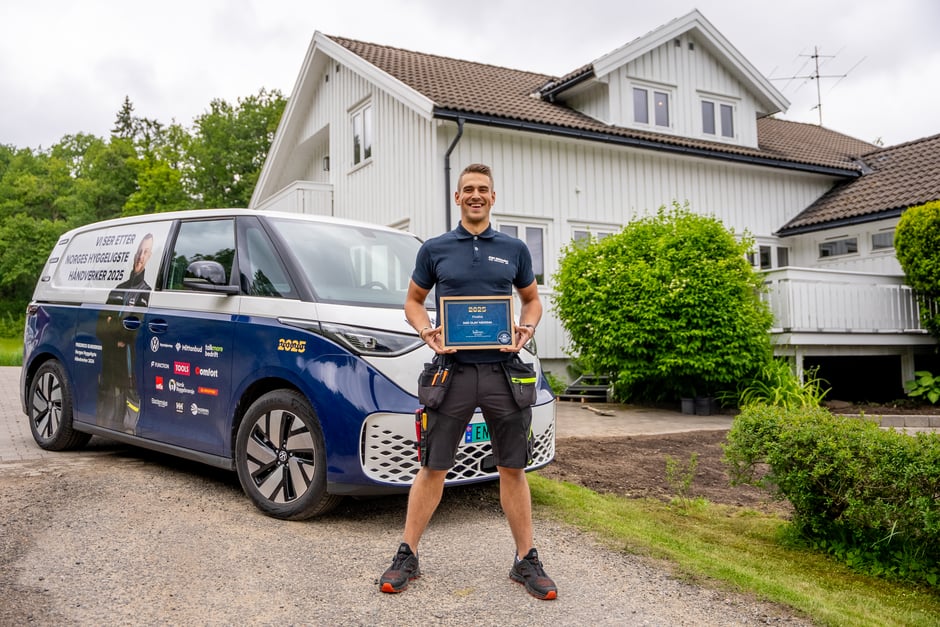 Oras er stolt sponsor av Norges Hyggeligste Håndverker 2026