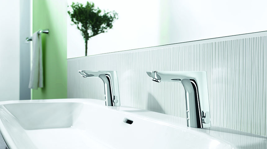 Oras Electra touchless faucets are easy to use and help to save water and energy.