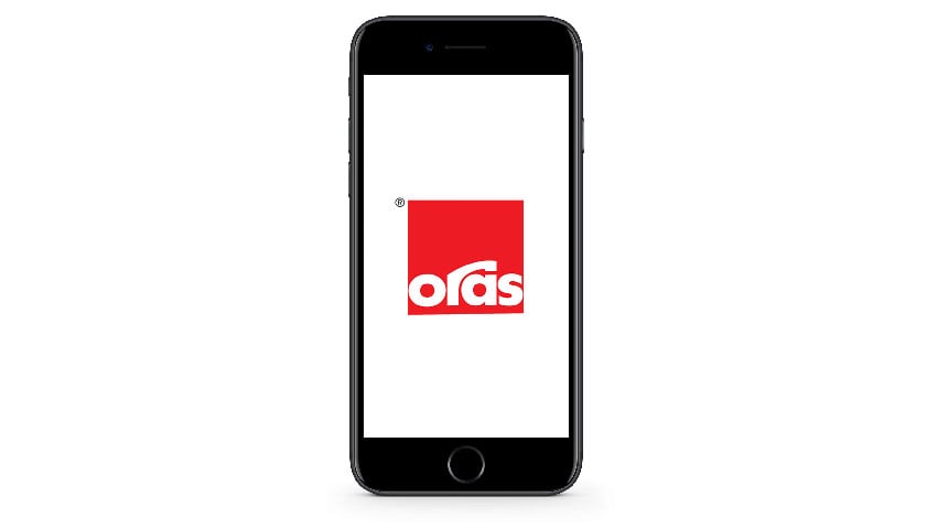Oras App för underhåll av elektroniska blandare